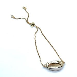14k Gold Filled Tarnish-Free Cowrie Shell Bracelet